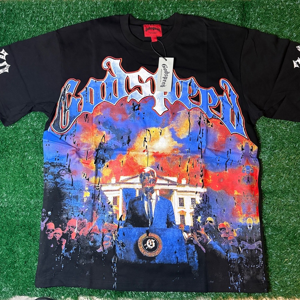 Godspeed Black Graphic Men's T-Shirt